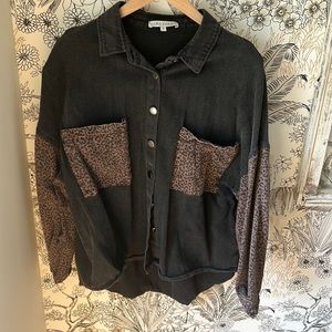 Soft Denim Button Down or Jacket